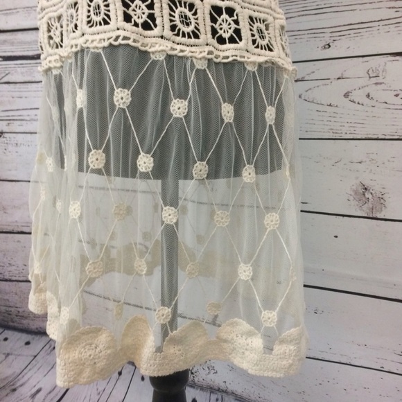 Anthropologie Sunday in Brooklyn Crocheted Dress - Picture 4 of 16